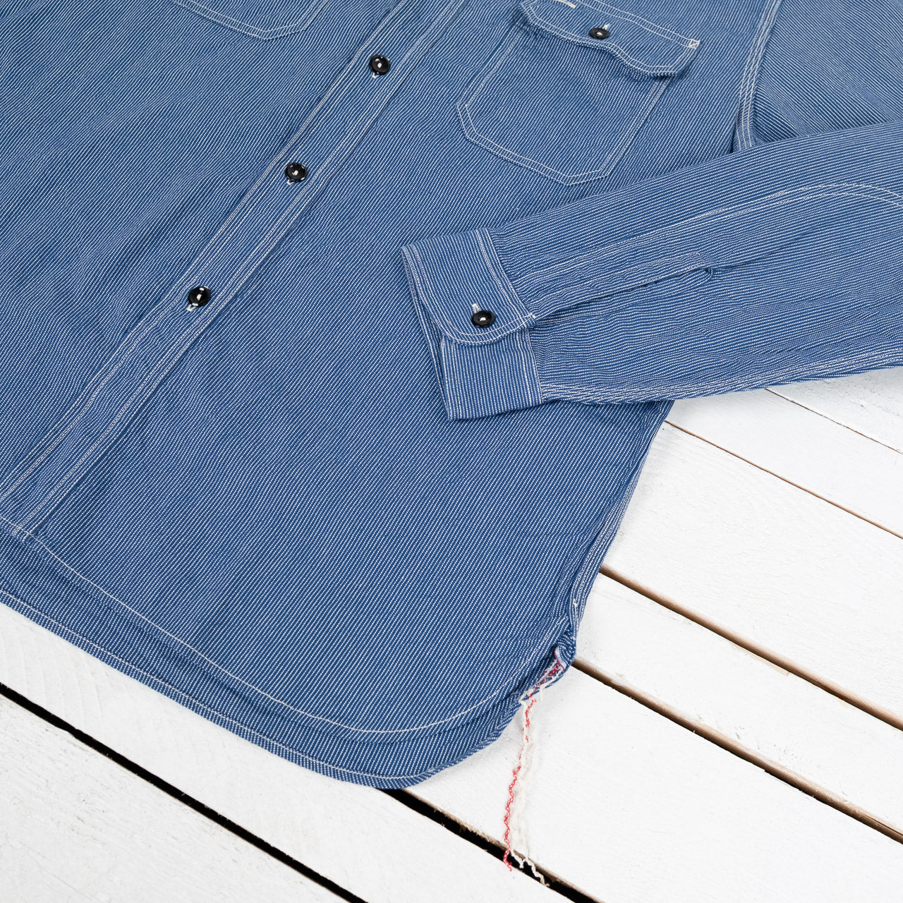 Jean Cord Work Shirt Navy