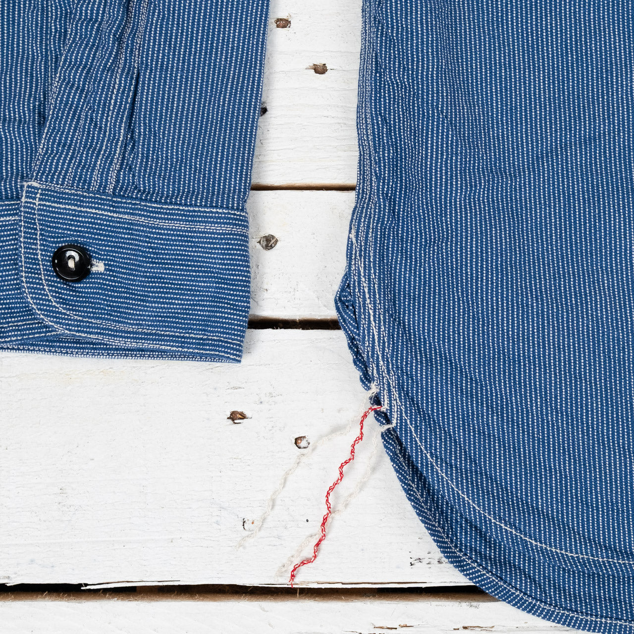 Jean Cord Work Shirt Navy
