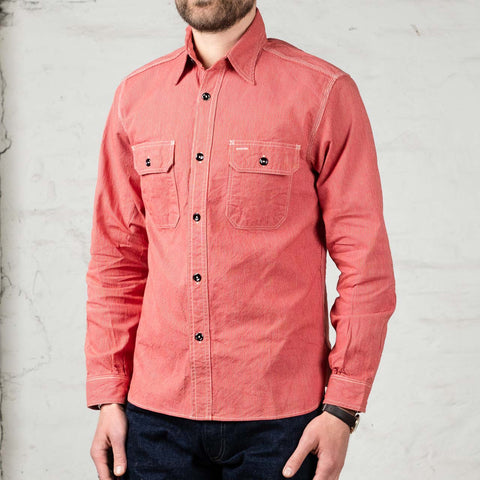 Jean Cord Work Shirt Rot