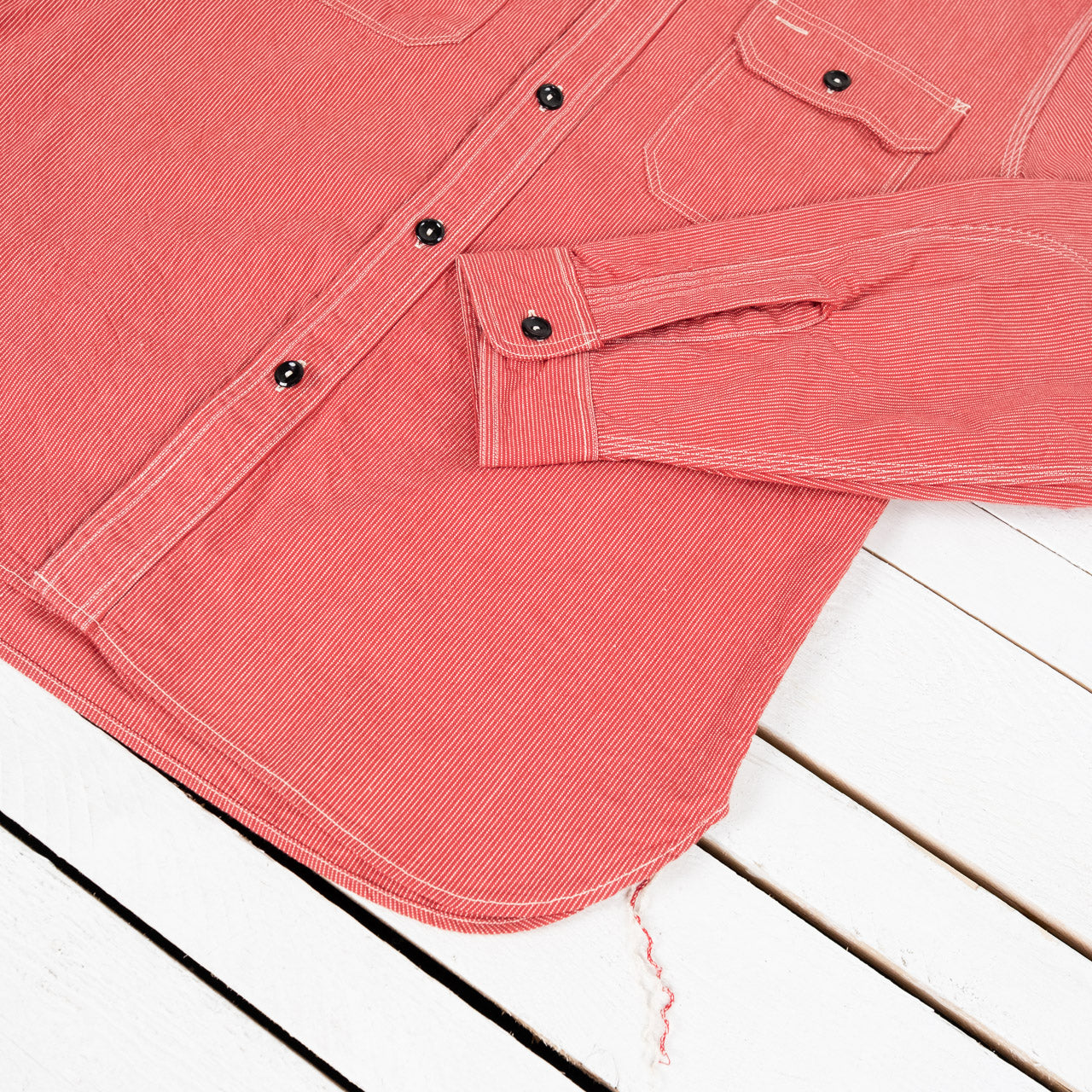 Jean Cord Work Shirt Rot