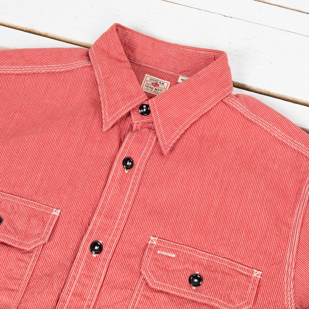 Jean Cord Work Shirt Rot