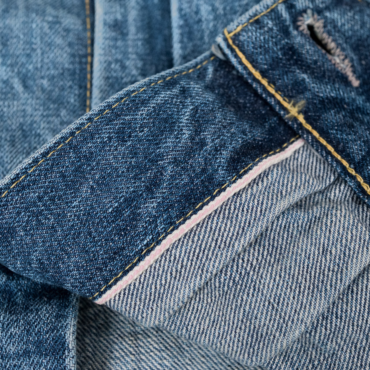 14.25 oz. Denim Jacket 1953 Aged Model Cartoon