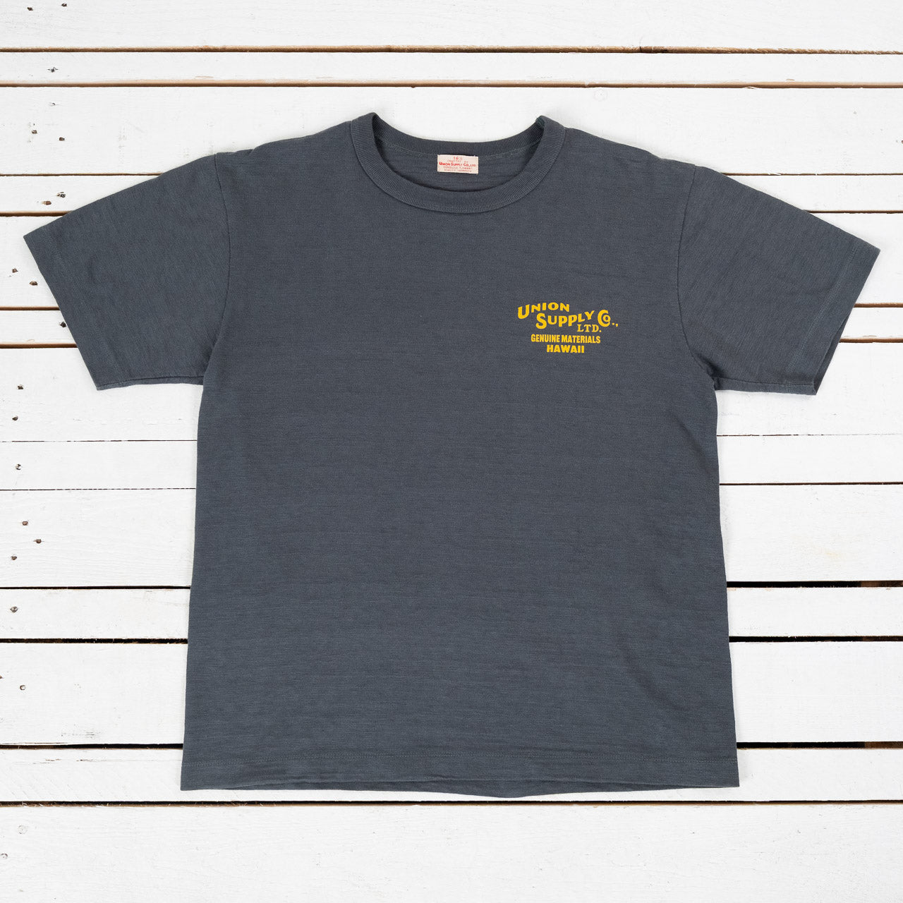 S/S Tee Union Supply Slub Black