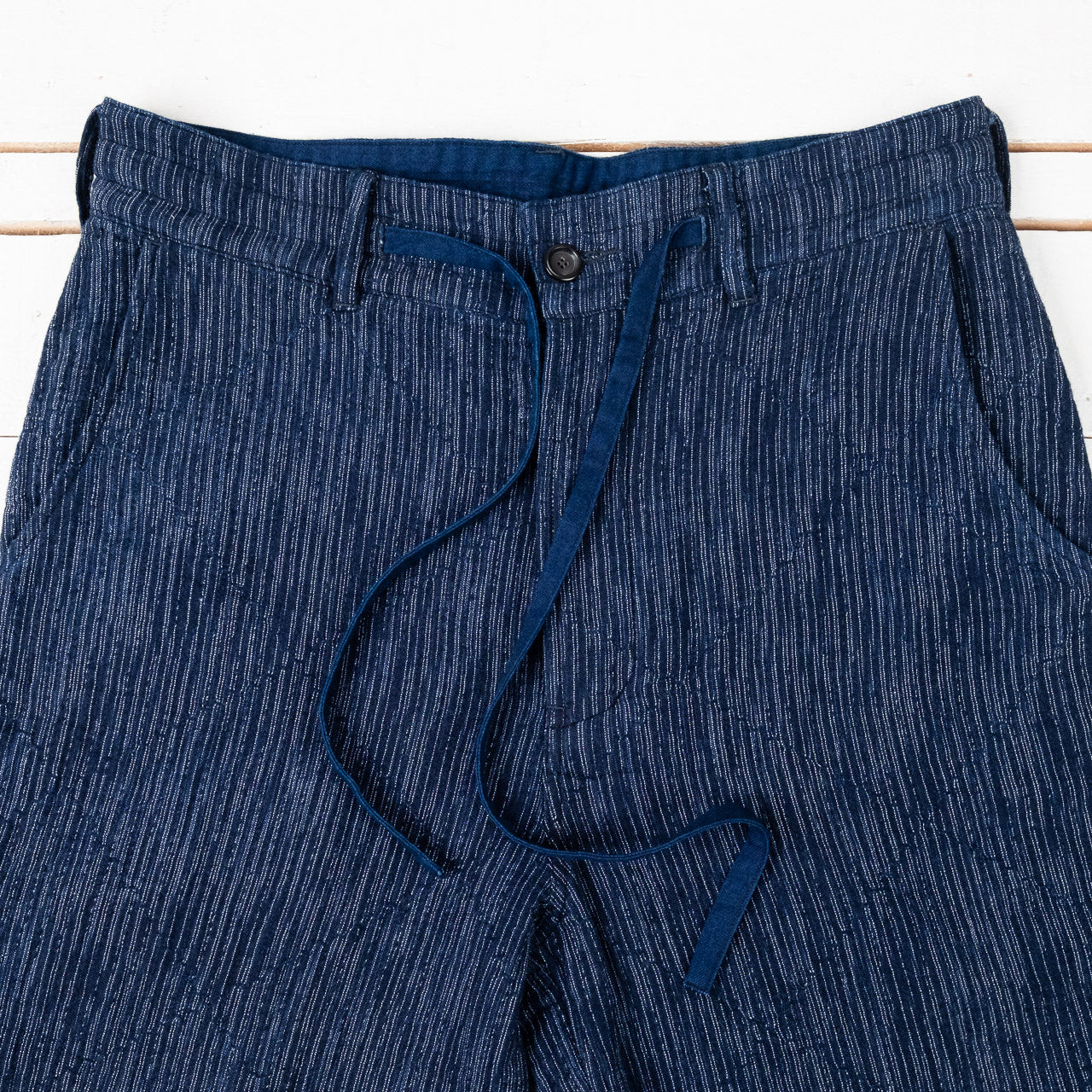 Lightweight Sashiko Japanese Pants Indigo