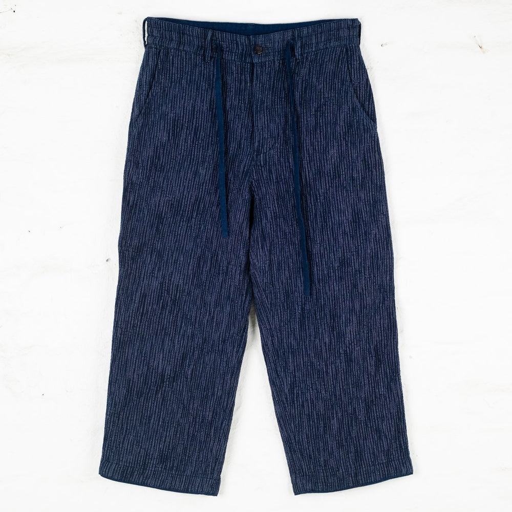 Pantalon Japonais Sashiko Léger Indigo