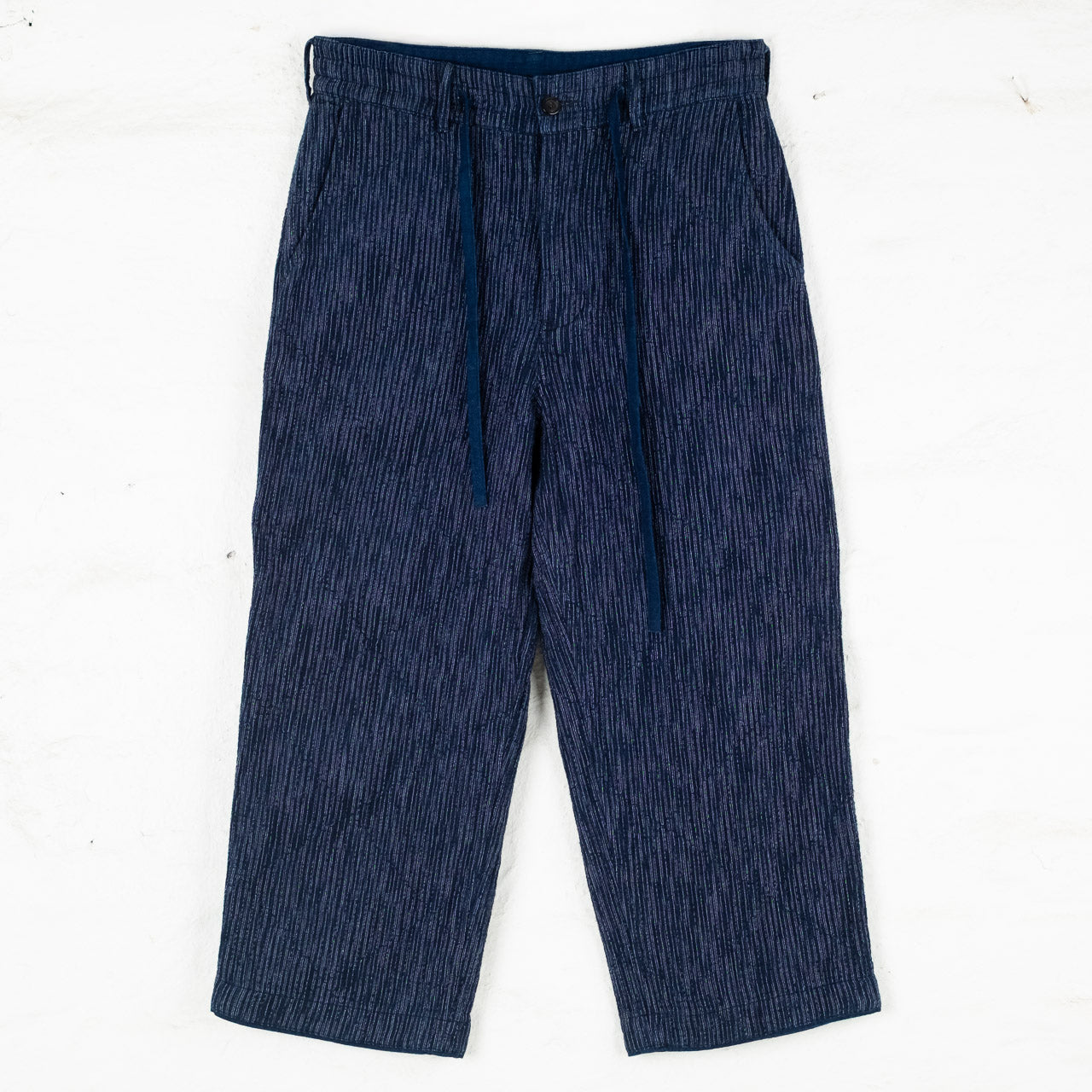 Lightweight Sashiko Japanese Pants Indigo