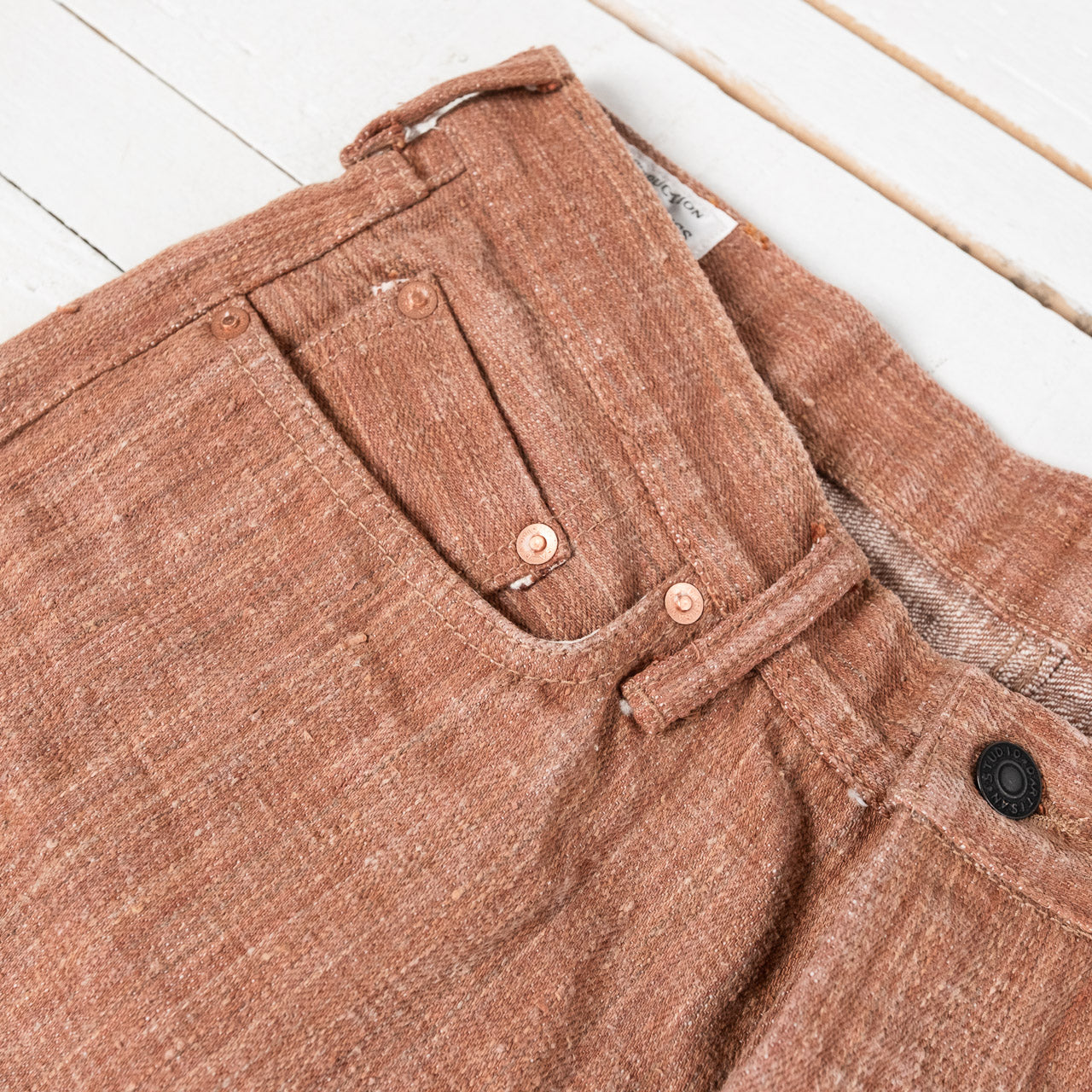 SP-110 45th Anniversary 16 oz. Kakishibu Dye Regular Straight Braun