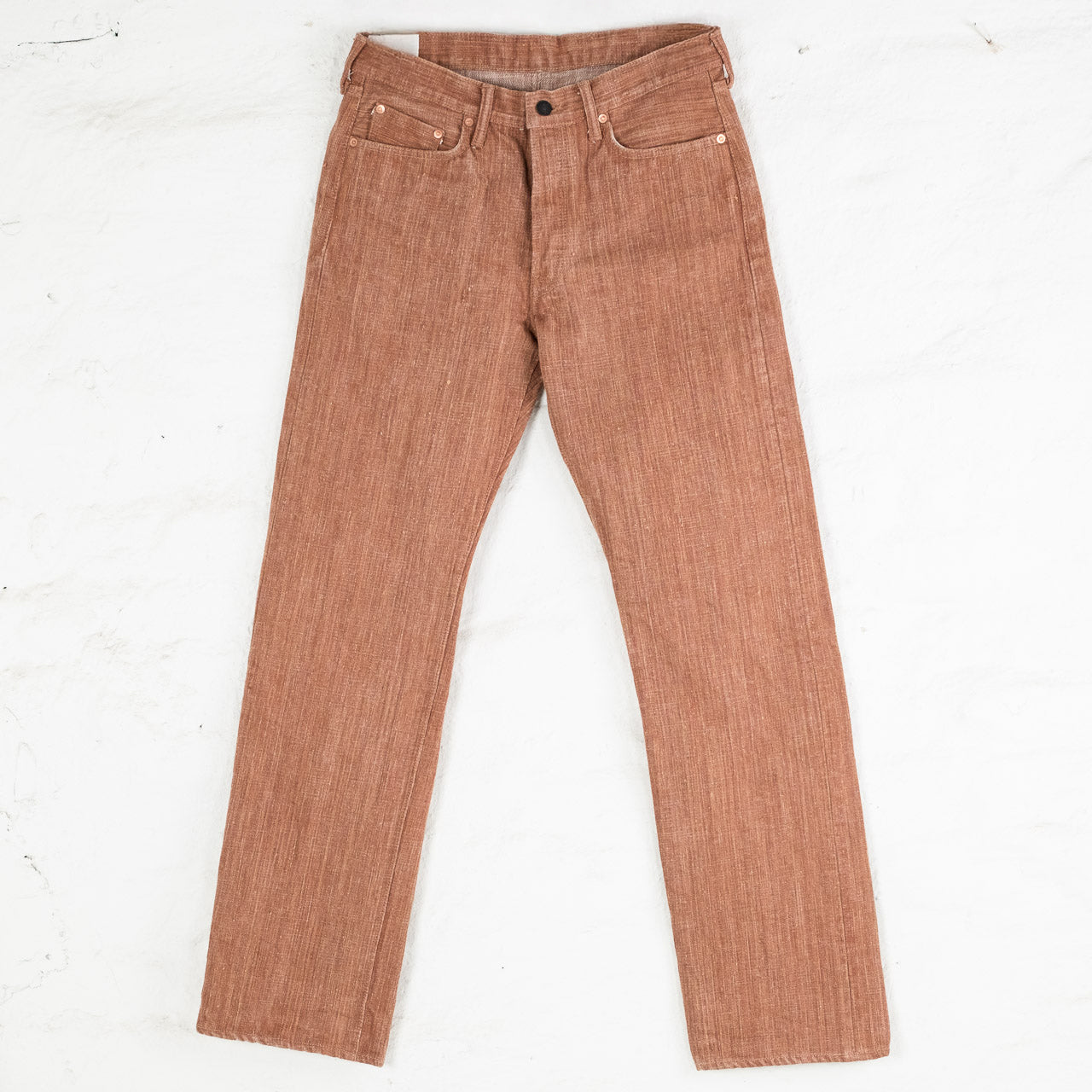 SP-110 45th Anniversary 16 oz. Kakishibu Dye Regular Straight Braun