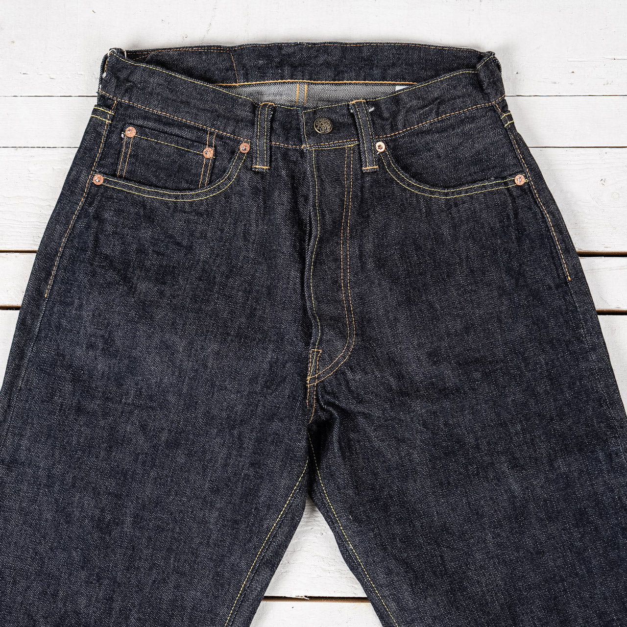 SUGAR CANE UNION STAR JEANS w32 東洋 Navy Blue Union Star SC40065A One Wash Selvedge Denim Jeans