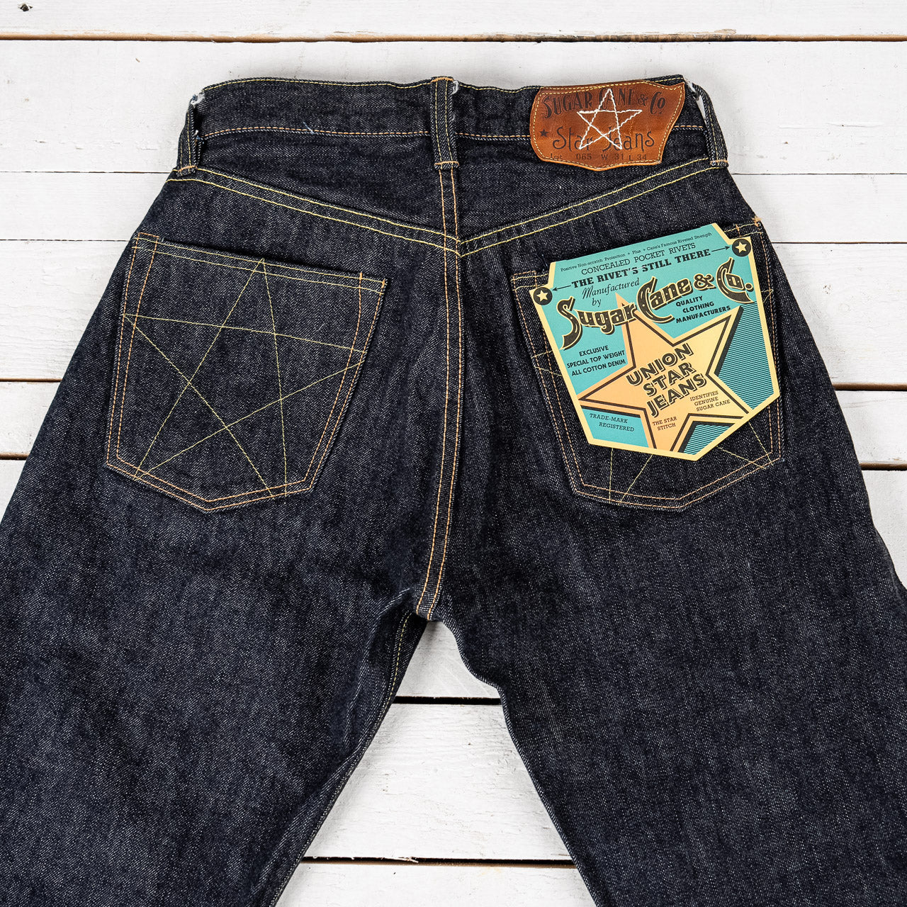 14.25oz. DENIM UNION STAR JEANS