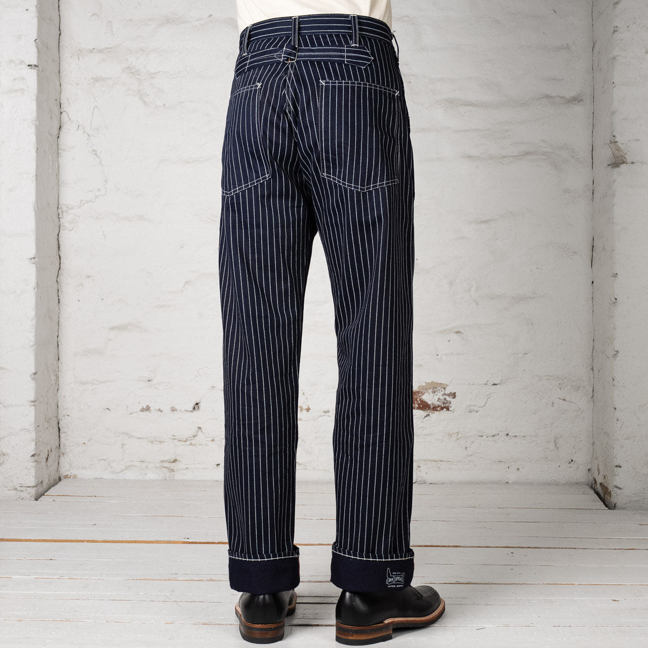 9 oz. Wabash Stripe Engineer Pants One Wash