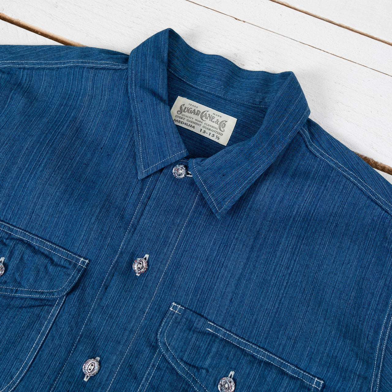 CAVISH ♥ BLUE SNAKE SS TEE / 追跡付 Soaring Snake Embroidery and Traditional Japanese Totem