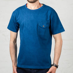 Pocket T-Shirt Indigo Dye