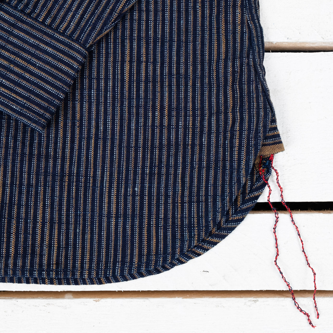 7.2 oz. Indigo Stripe Work Shirt