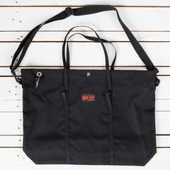 Nylon Beach Bag Large Black