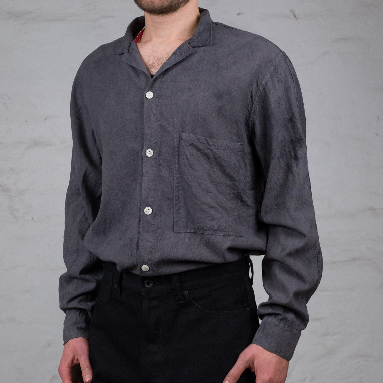 Plastron Shirt Chestnut Dye