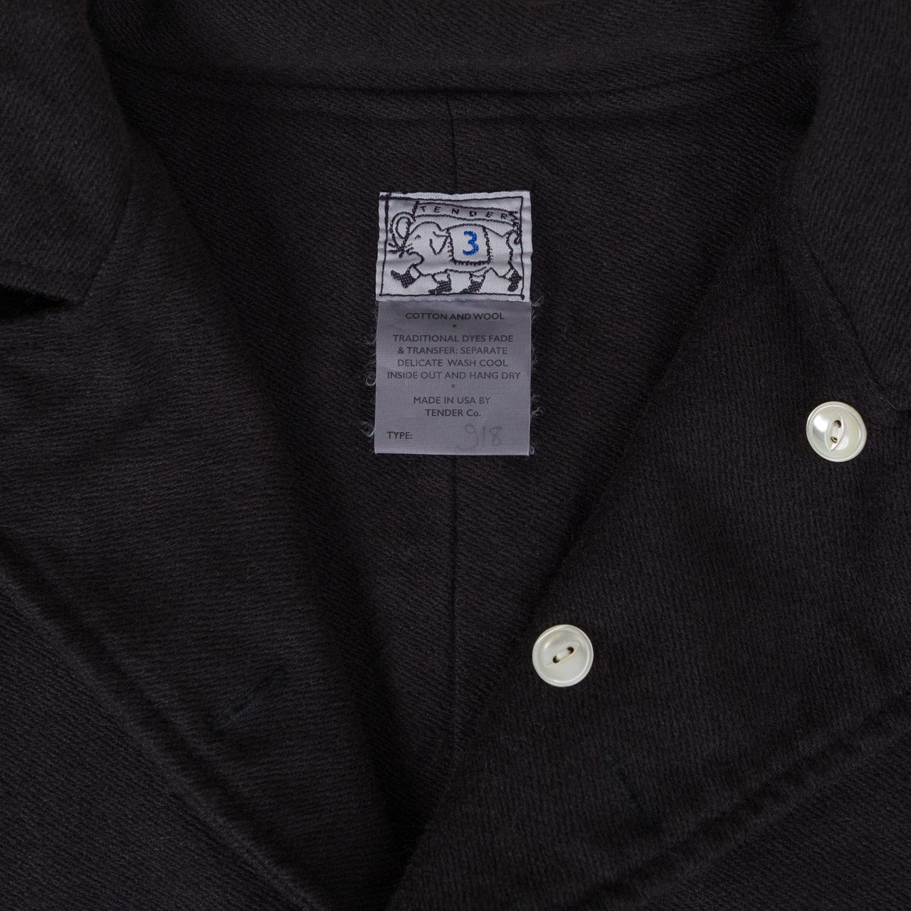 Two:One Butterfly Jacket Black Hole