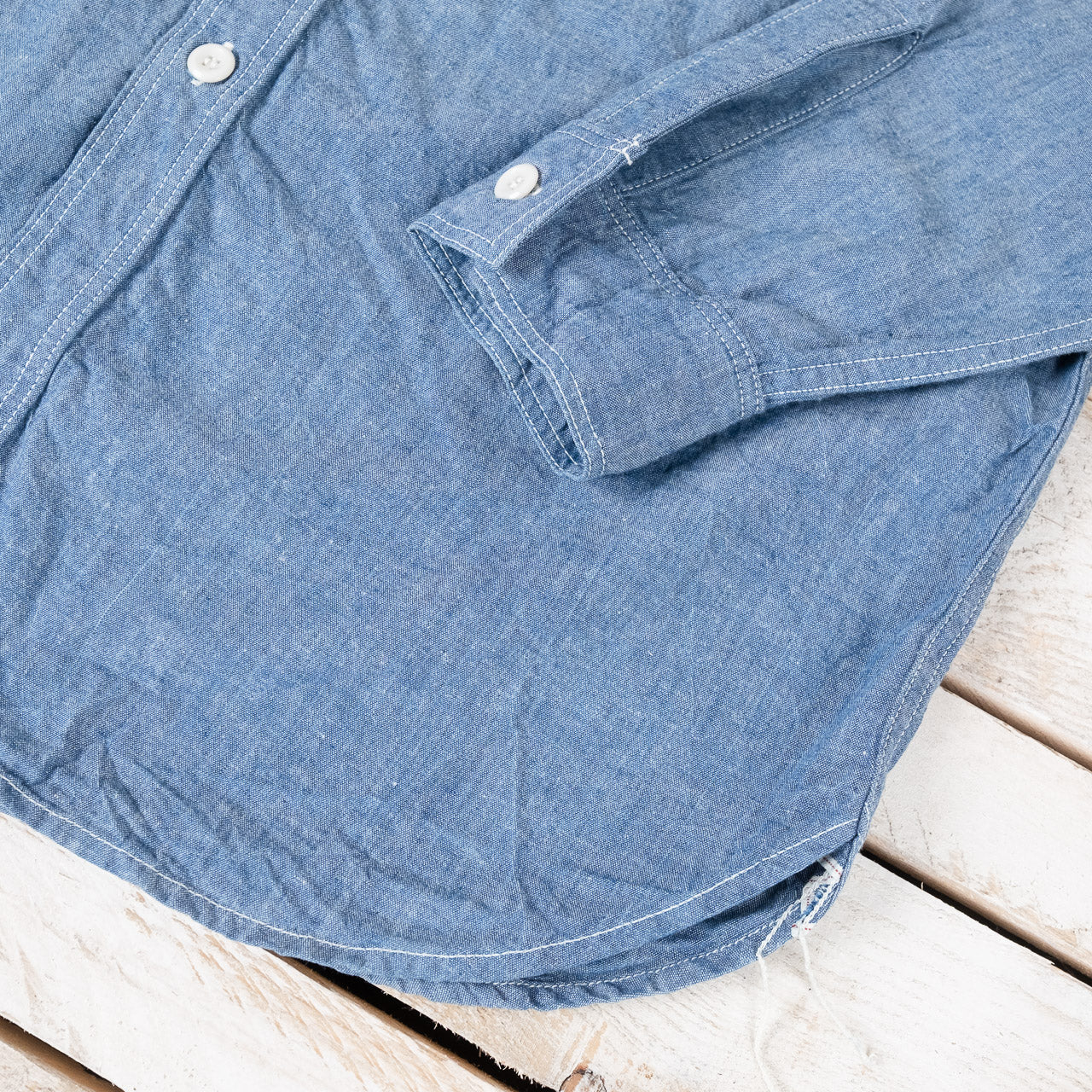 MS24004 8HU Chambray Serviceman Shirt