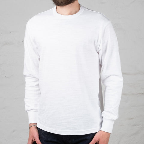Athletic Longsleeve Loopwheel White