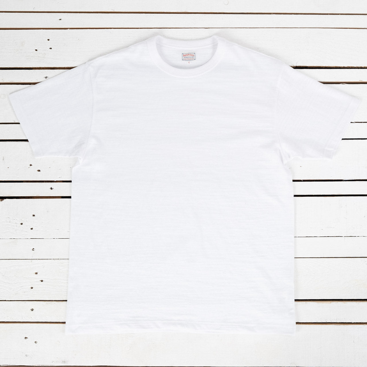 Athletic T-Shirt Loopwheel White 