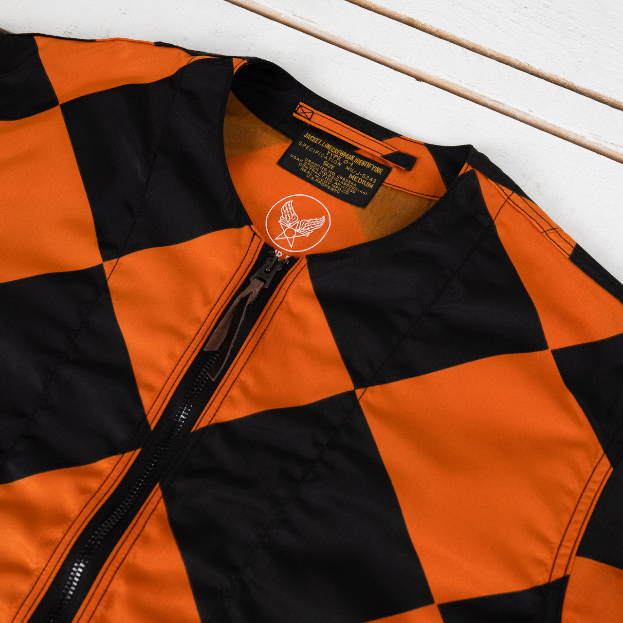 Jacket, Linecrewman, Identifying, Type G-1 Orange/Black