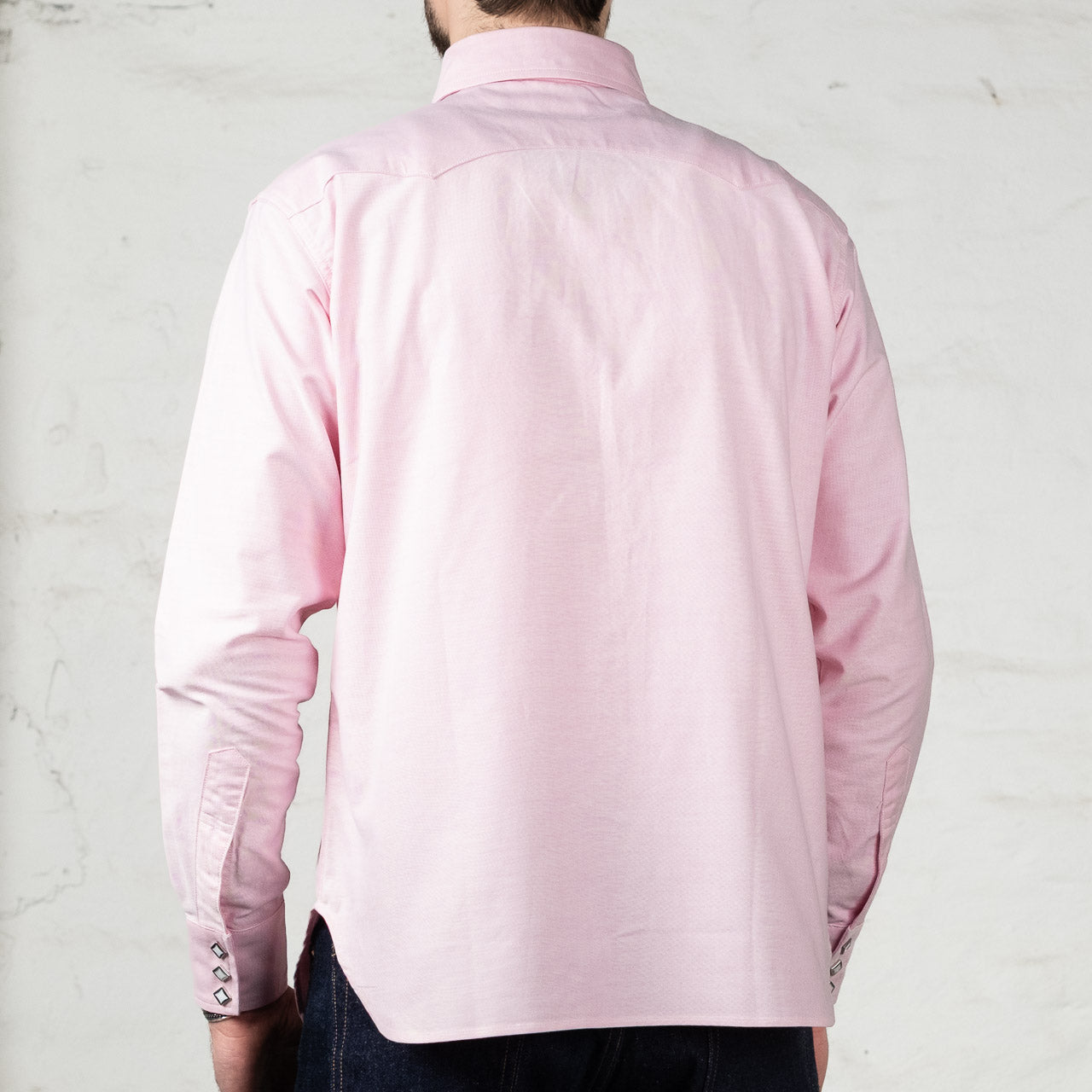 OXFORD WESTERN SHIRT SAWTOOTH PINK