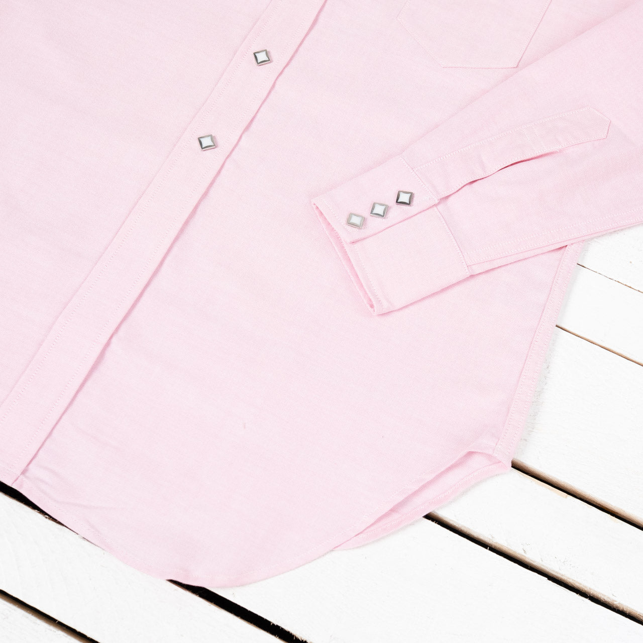 OXFORD WESTERN SHIRT SAWTOOTH PINK