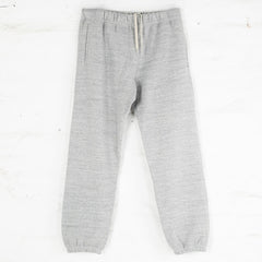 10 oz. Loopwheel Sweat Pants, Gray Melange