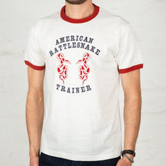 Athletic T-Shirt Rattlesnake Trainer Milk/Cherry