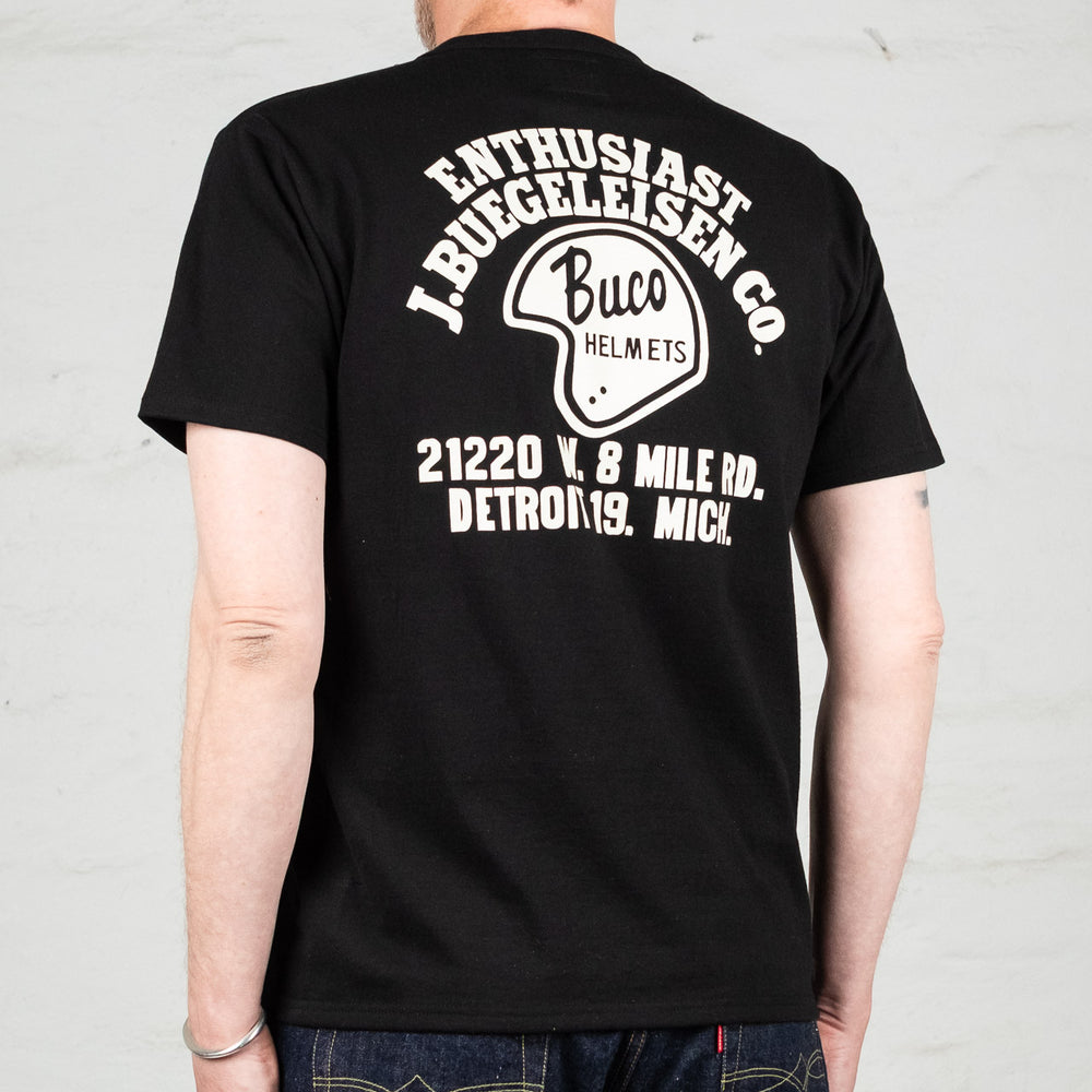 Buco Tee / Enthusiast Schwarz