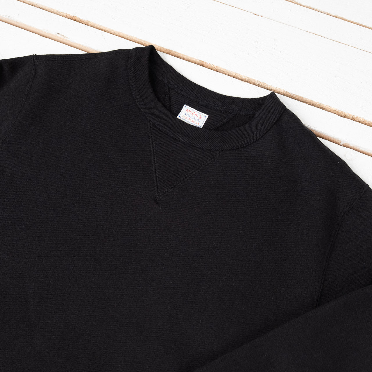 10 oz. Loopwheel Crewneck Sweatshirt Black