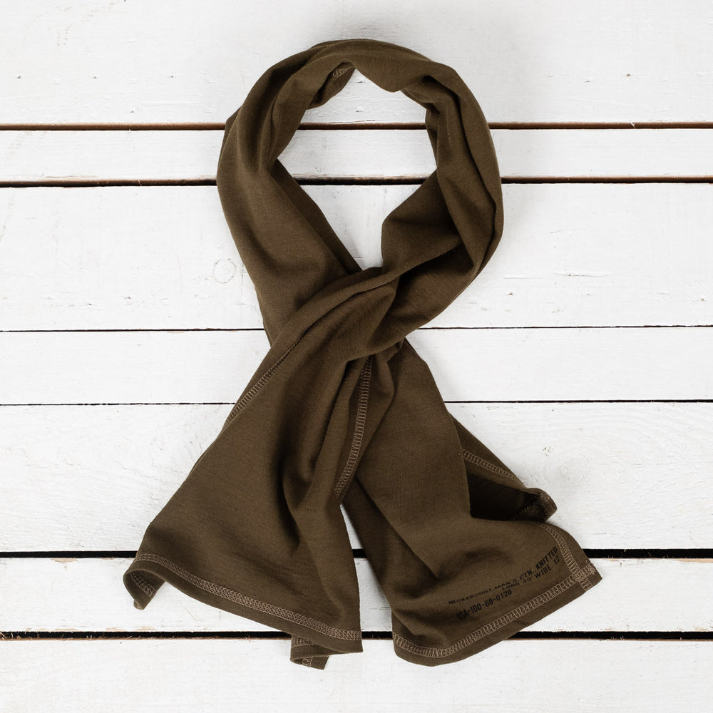 Knitted Neckerchief Oliv