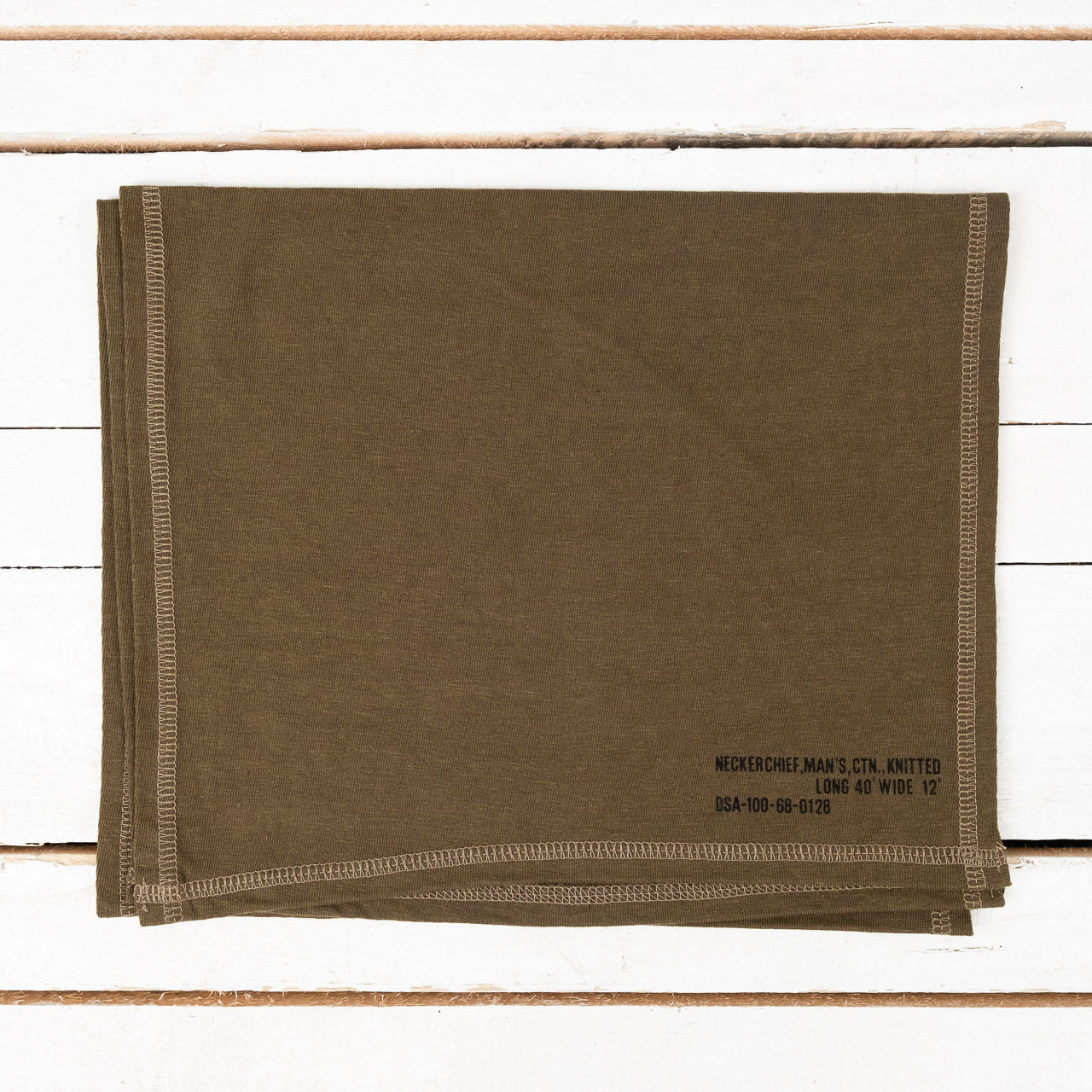 Knitted Neckerchief Olive