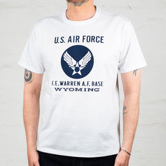 Military Tee / FE Warren Base White