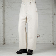 156 Split Back Jeans Ecru