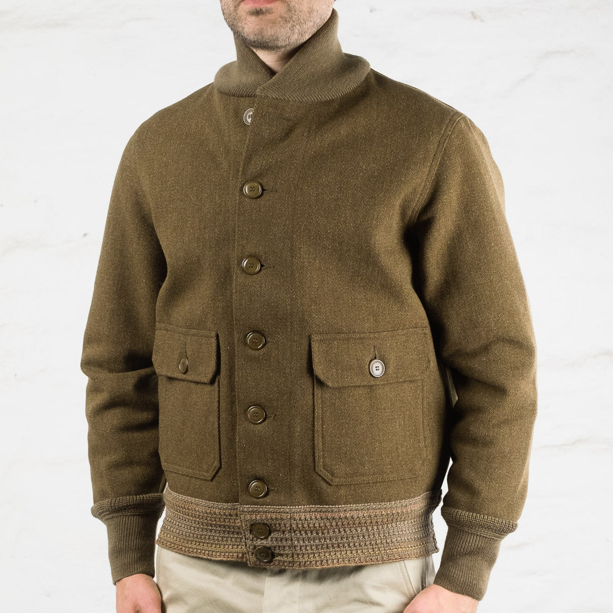 CCC Wool Jacket Olive