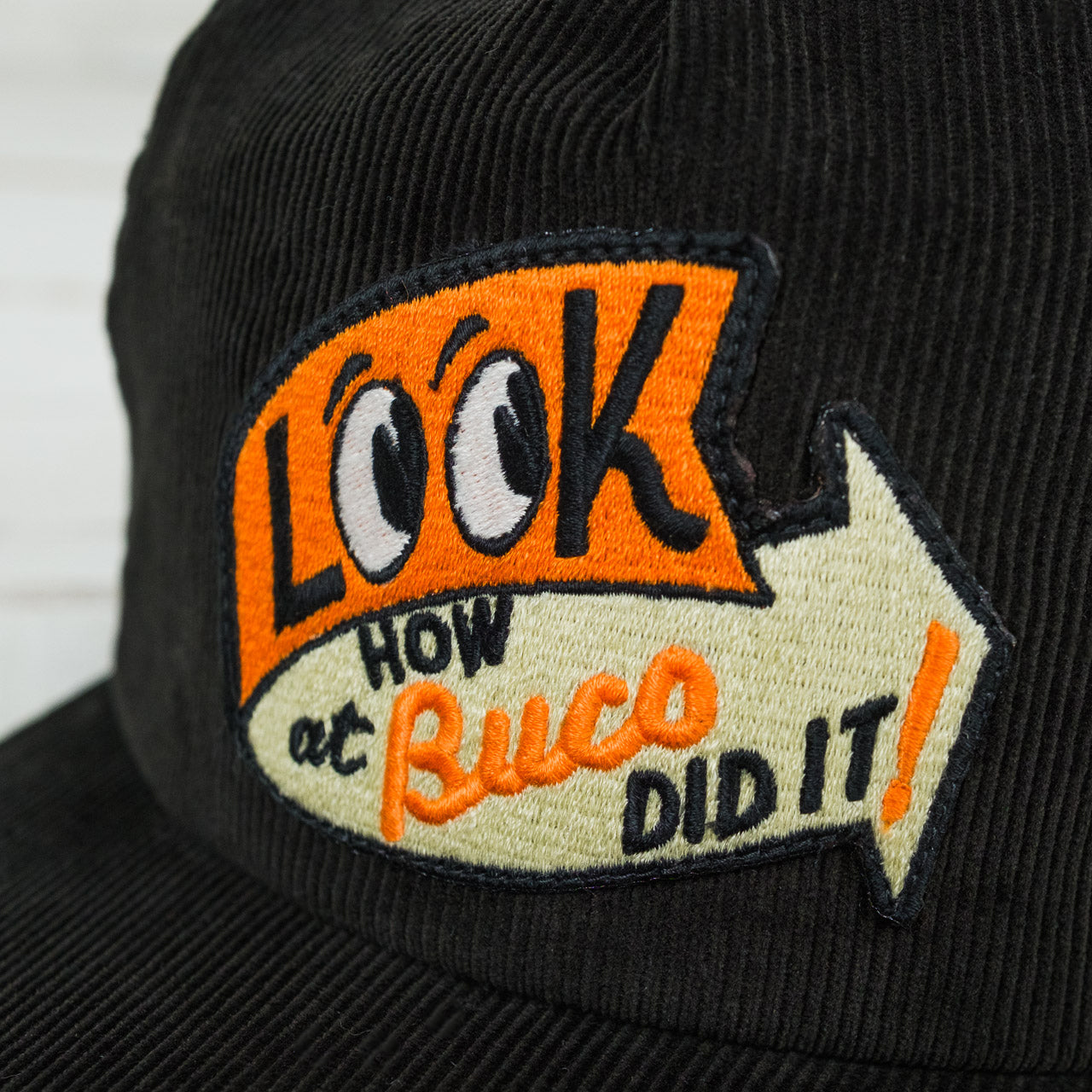 Five Panel Corduroy Cap