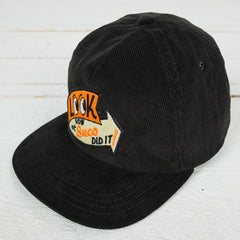 Five Panel Corduroy Cap