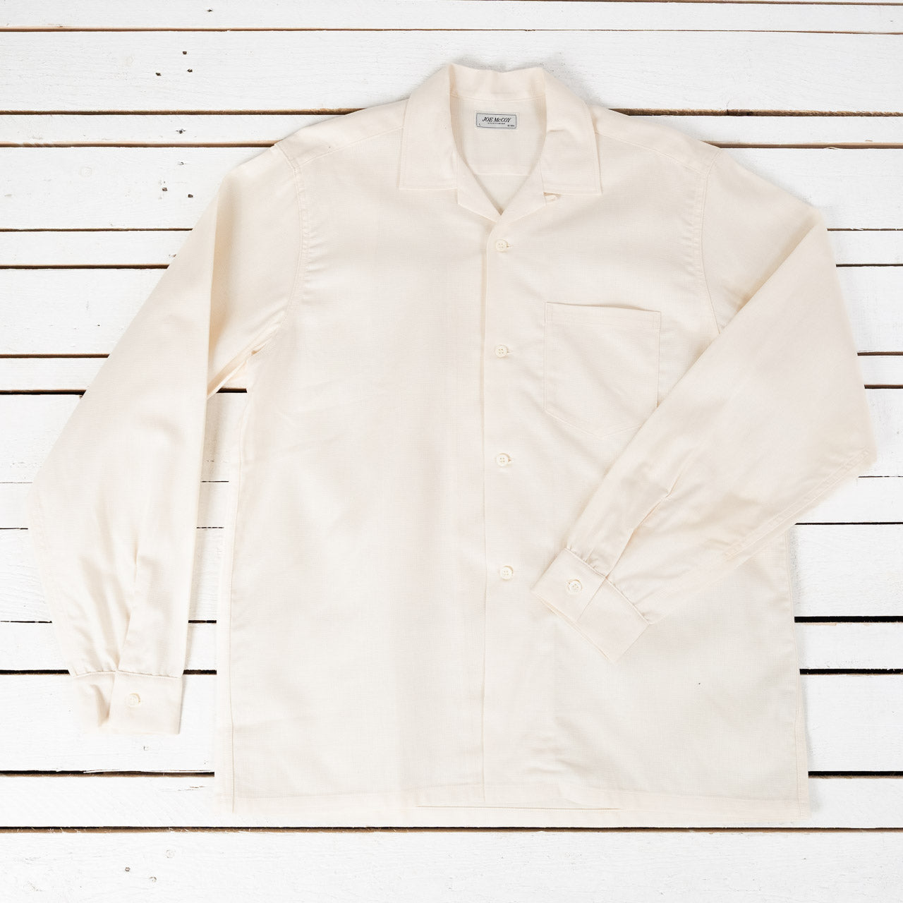 Panama Shirt L/S Milk