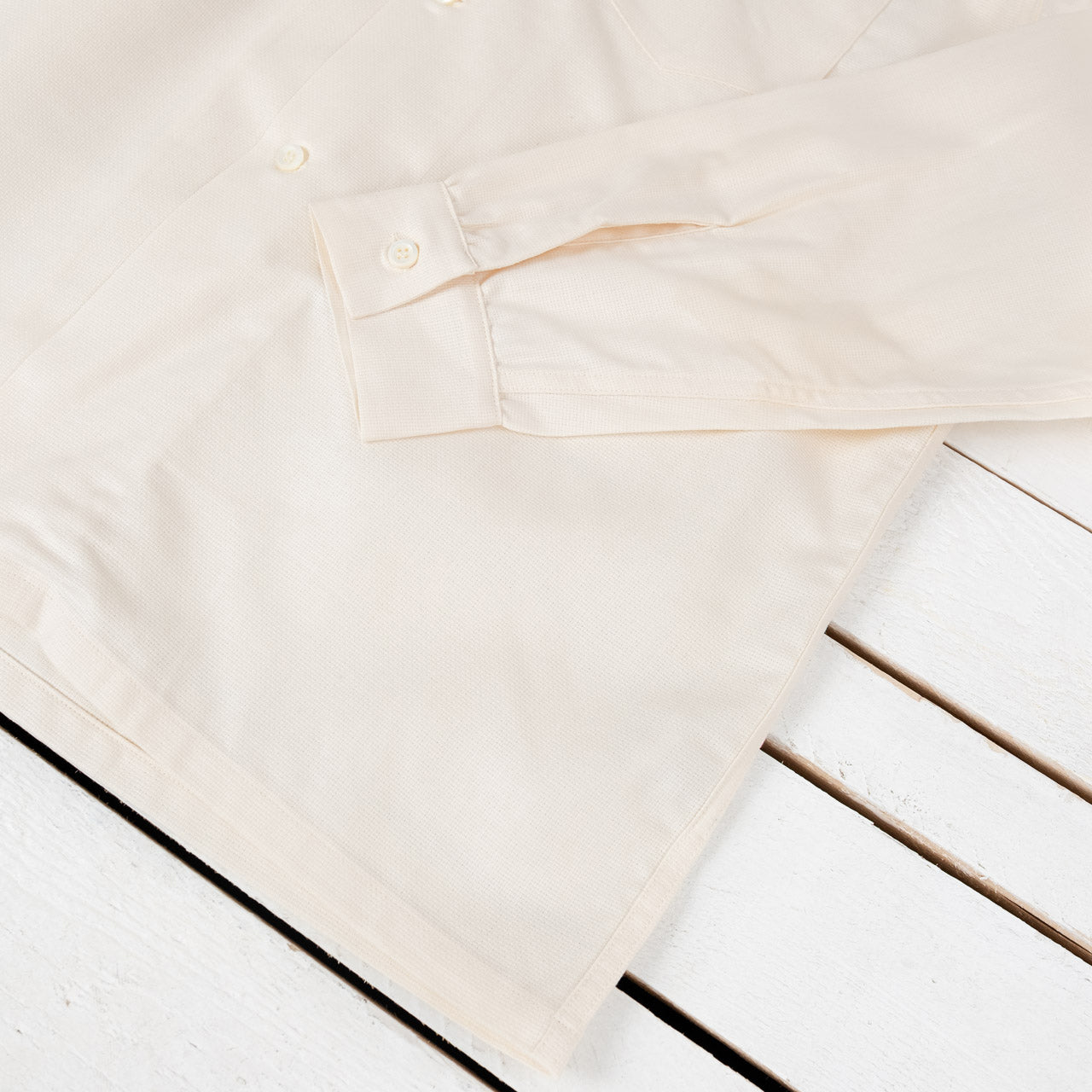 Panama Shirt L/S Milk