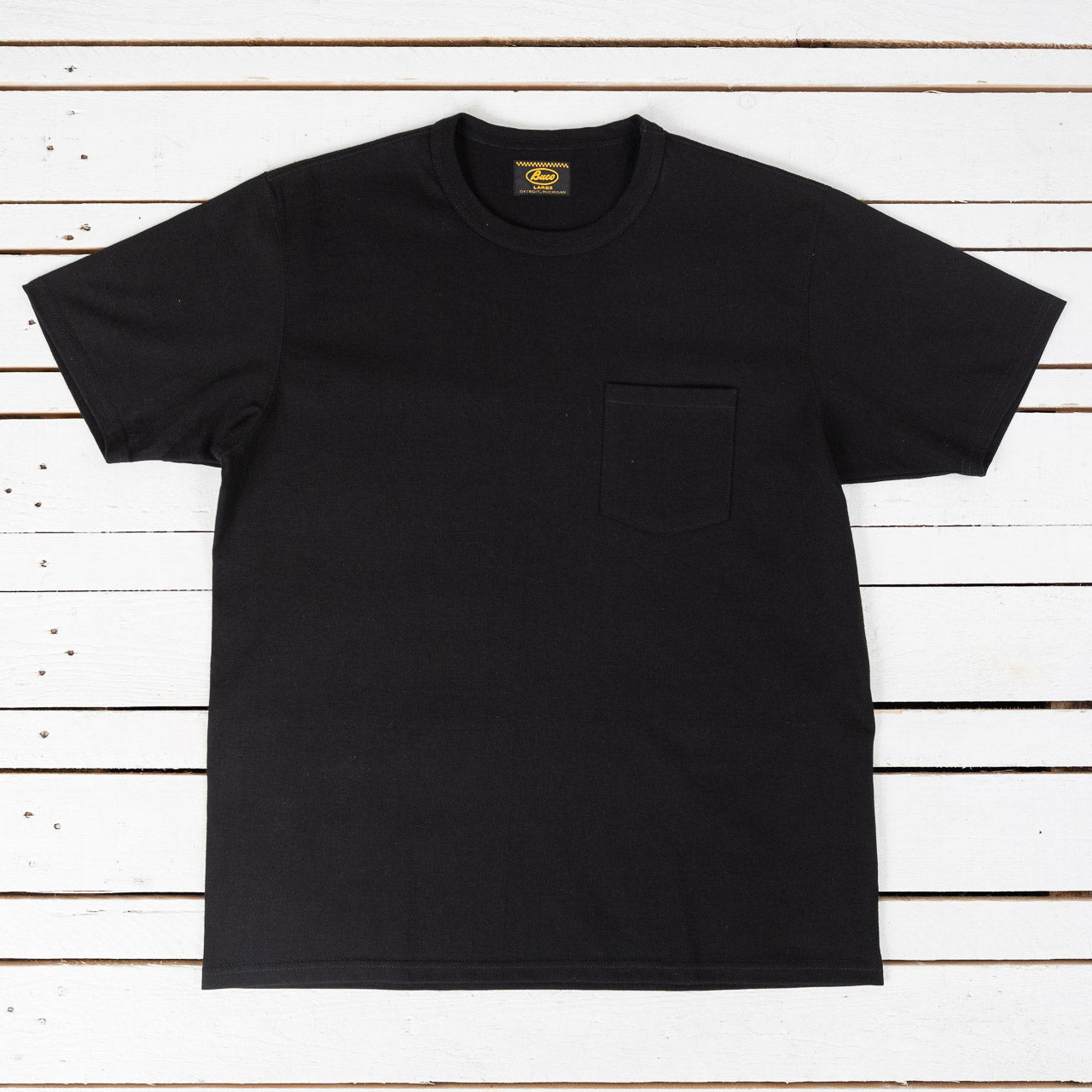Buco Tee Skull Piston Black