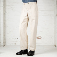 Sailor Moku 10 oz. Cotton Duck Pants Ecru