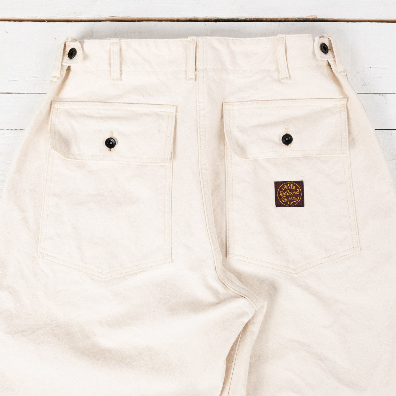 Sailor Moku 10 oz. Cotton Duck Pants Ecru