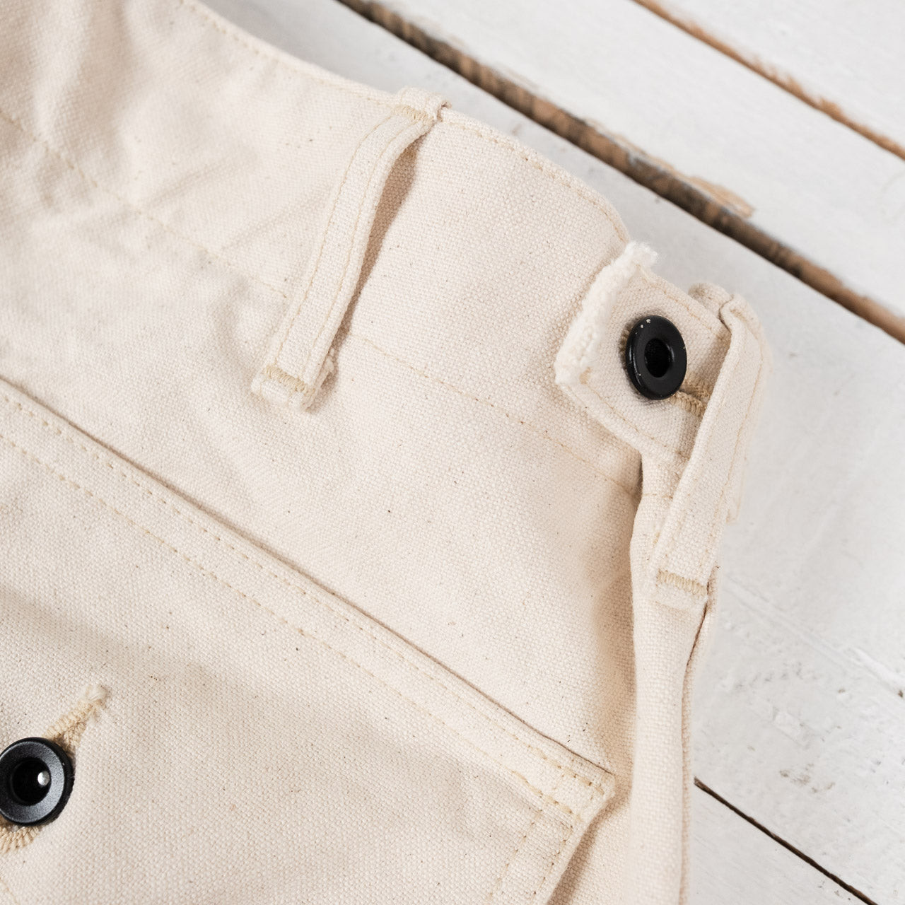 Sailor Moku 10 oz. Cotton Duck Pants Ecru