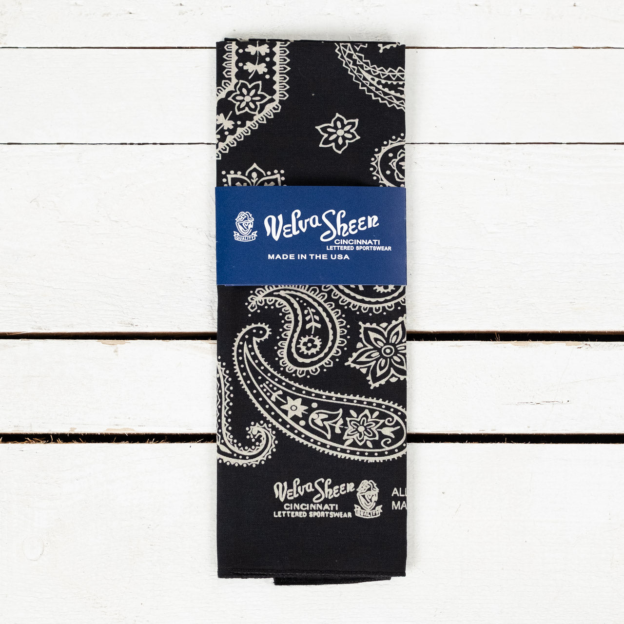 Bandana "Paisley" Schwarz