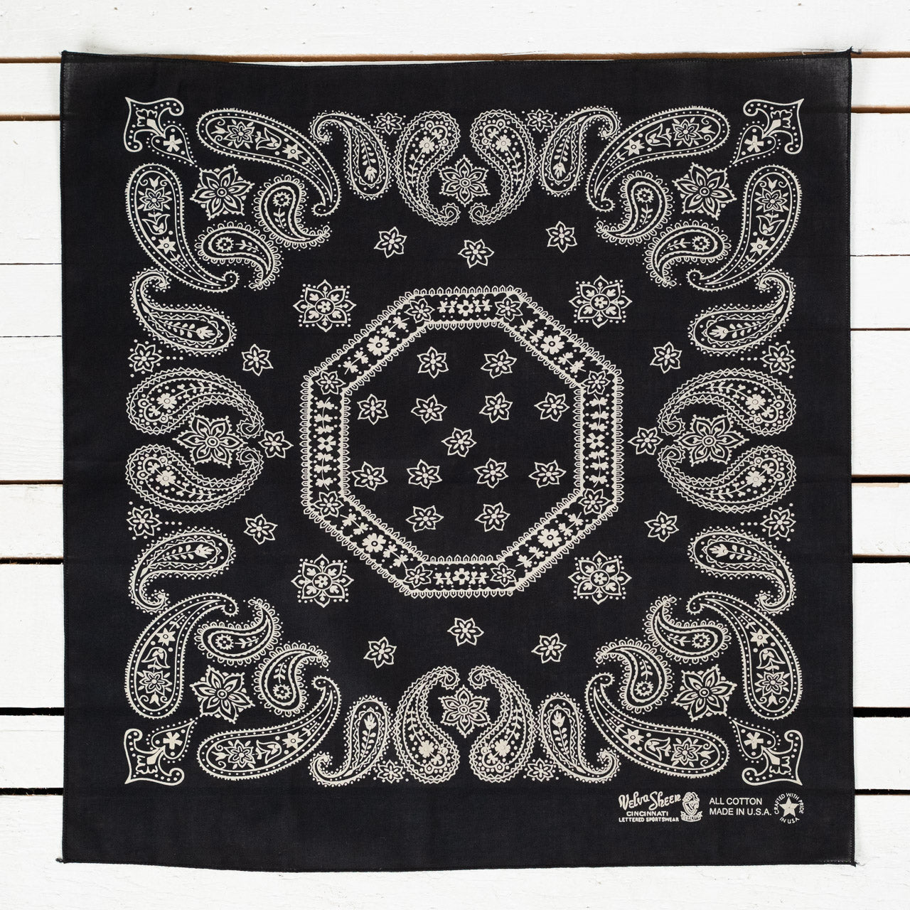 Bandana "Paisley" Schwarz