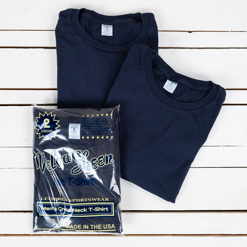 2Pack Crew Neck T-Shirt Navy