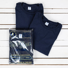2-Pack Crew Neck T-Shirt Navy