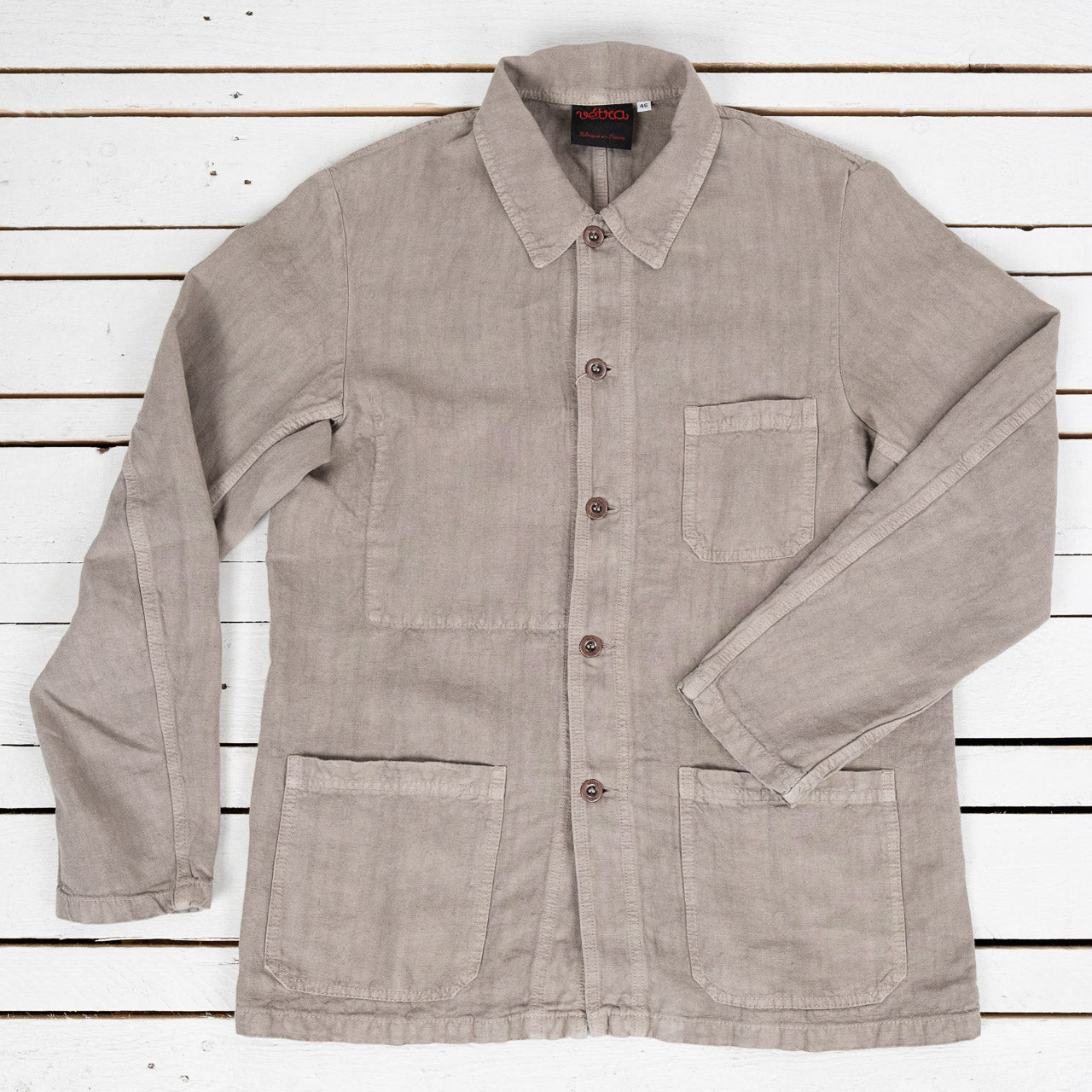 Heavy Linen Weaved Jacket Rigging
