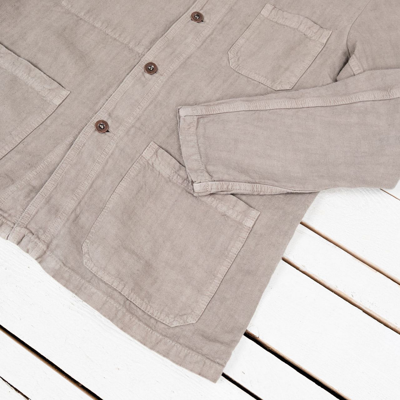 Heavy Linen Weaved Jacket Rigging